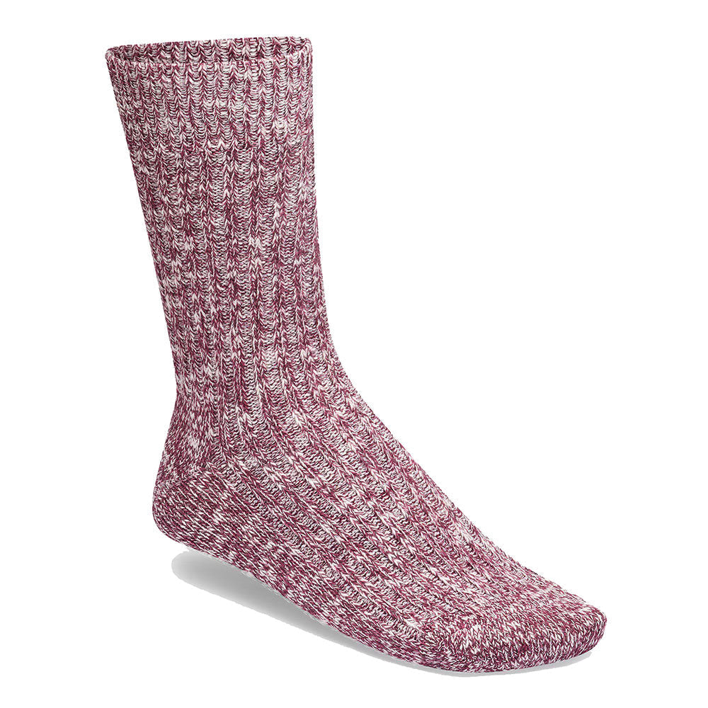 COTTON SLUB SOCKS ZINFANDEL