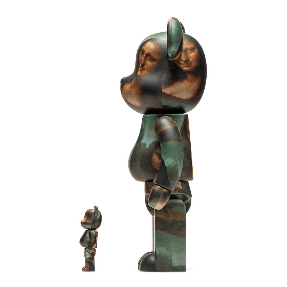 BEARBRICK 400% ZEROTARO MONA LISA OVERDRIVE 2-PACK