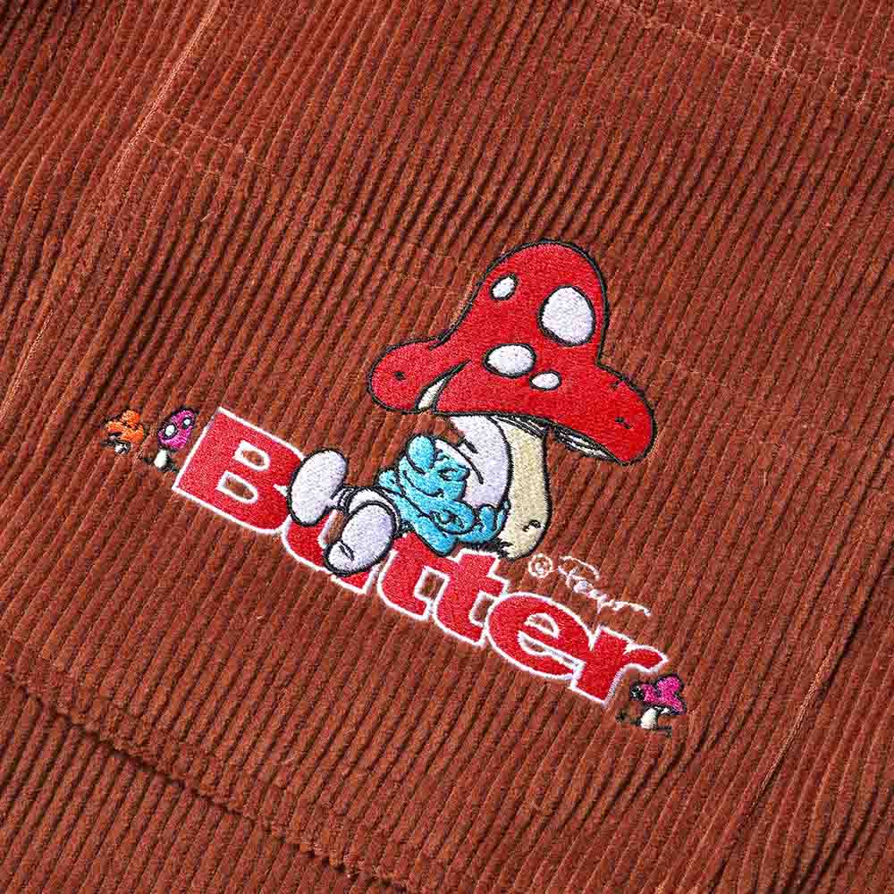 MUSHROOM CORDUROY SHORTS