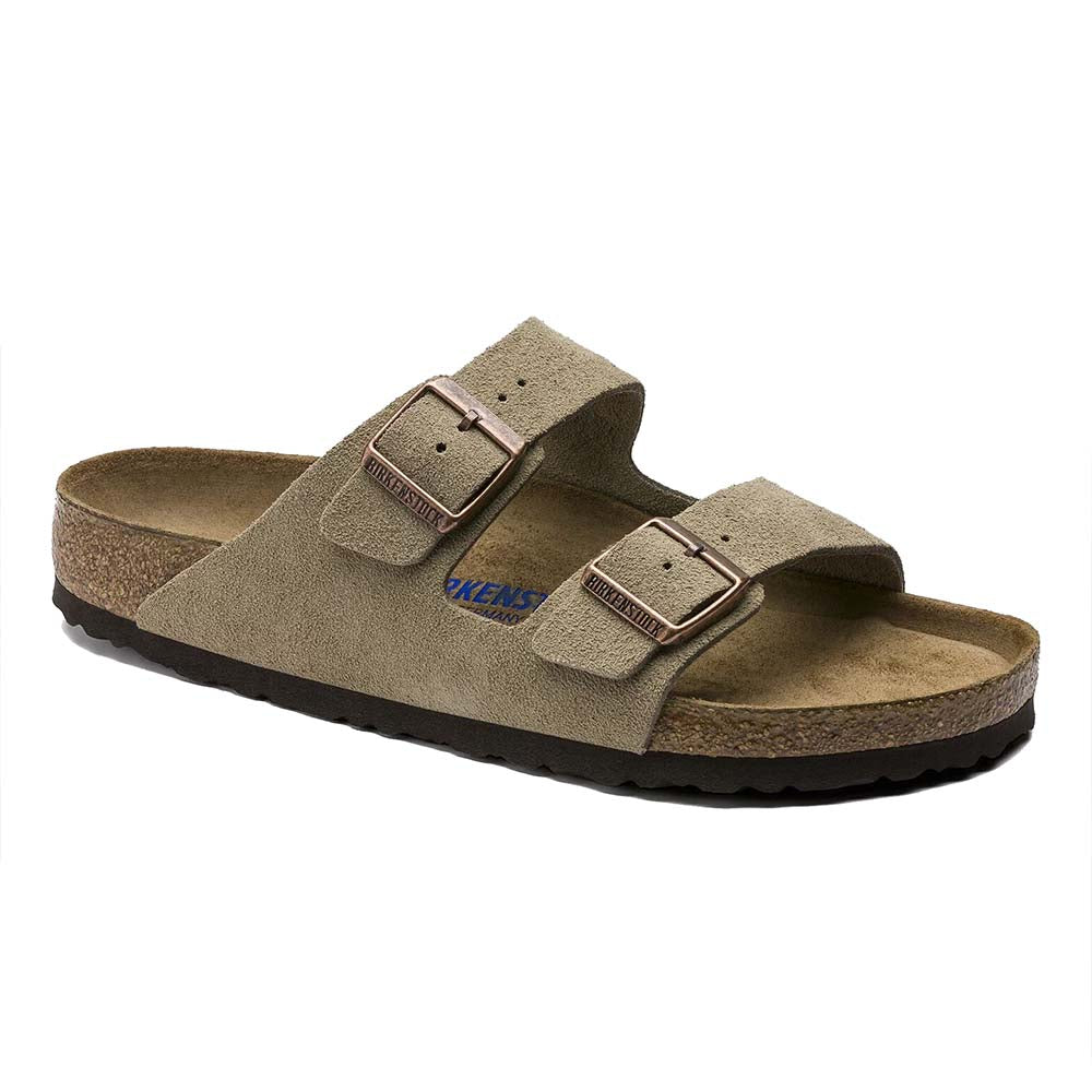 ARIZONA SOFT FOOTBED SUEDE LEATHER TAUPE