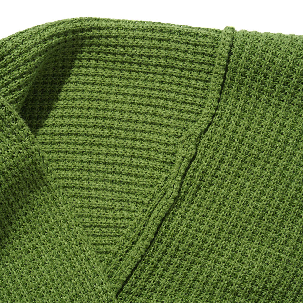 NEWCOMER REVERSIBLE KNIT SWEATER