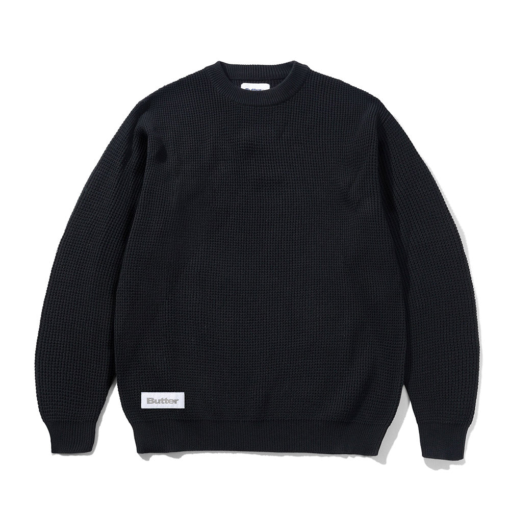 NEWCOMER REVERSIBLE KNIT SWEATER