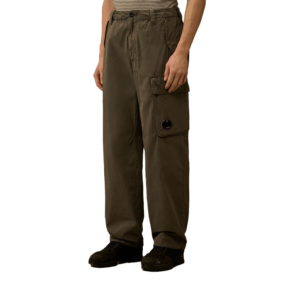 COTTON RIP-STOP BOXY LENS CARGO PANTS