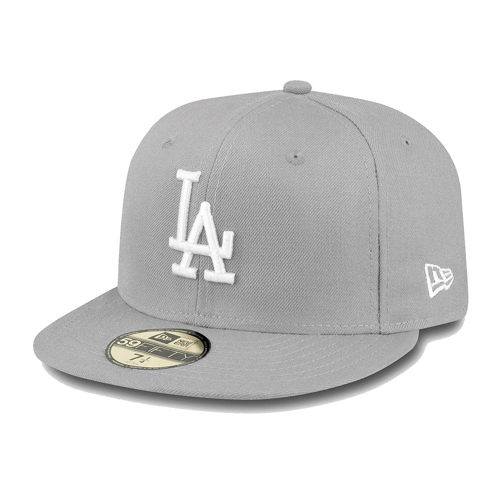 LA DODGERS ESSENTIAL GREY 59FIFTY CAP