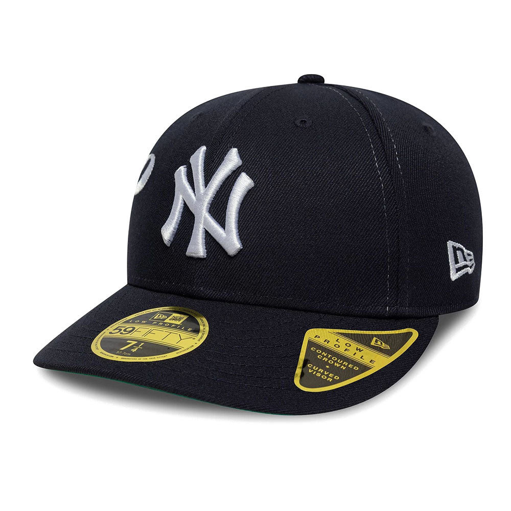 NEW YORK YANKEES MLB EST SCRIPT NAVY LOW PROFILE 59FIFTY FITTED CAP