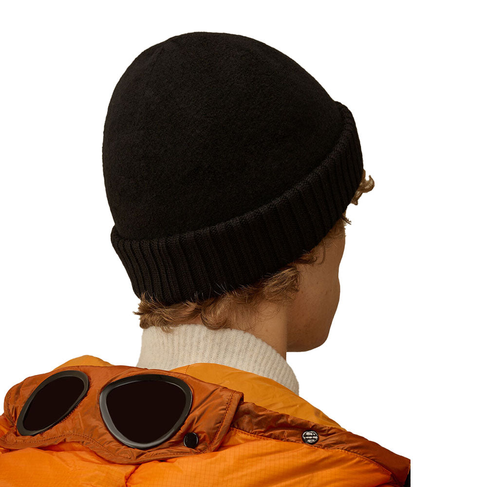 EXTRAFINE MERINO WOOL FELTED FISHERMAN BEANIE