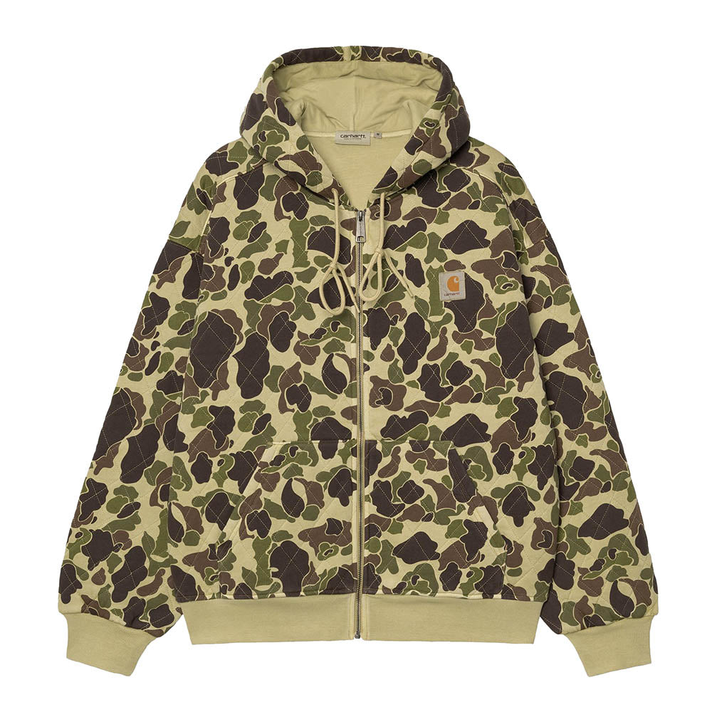 Carhartt WIP Hooded vista quilted sweat jacket | Kozmo Laze