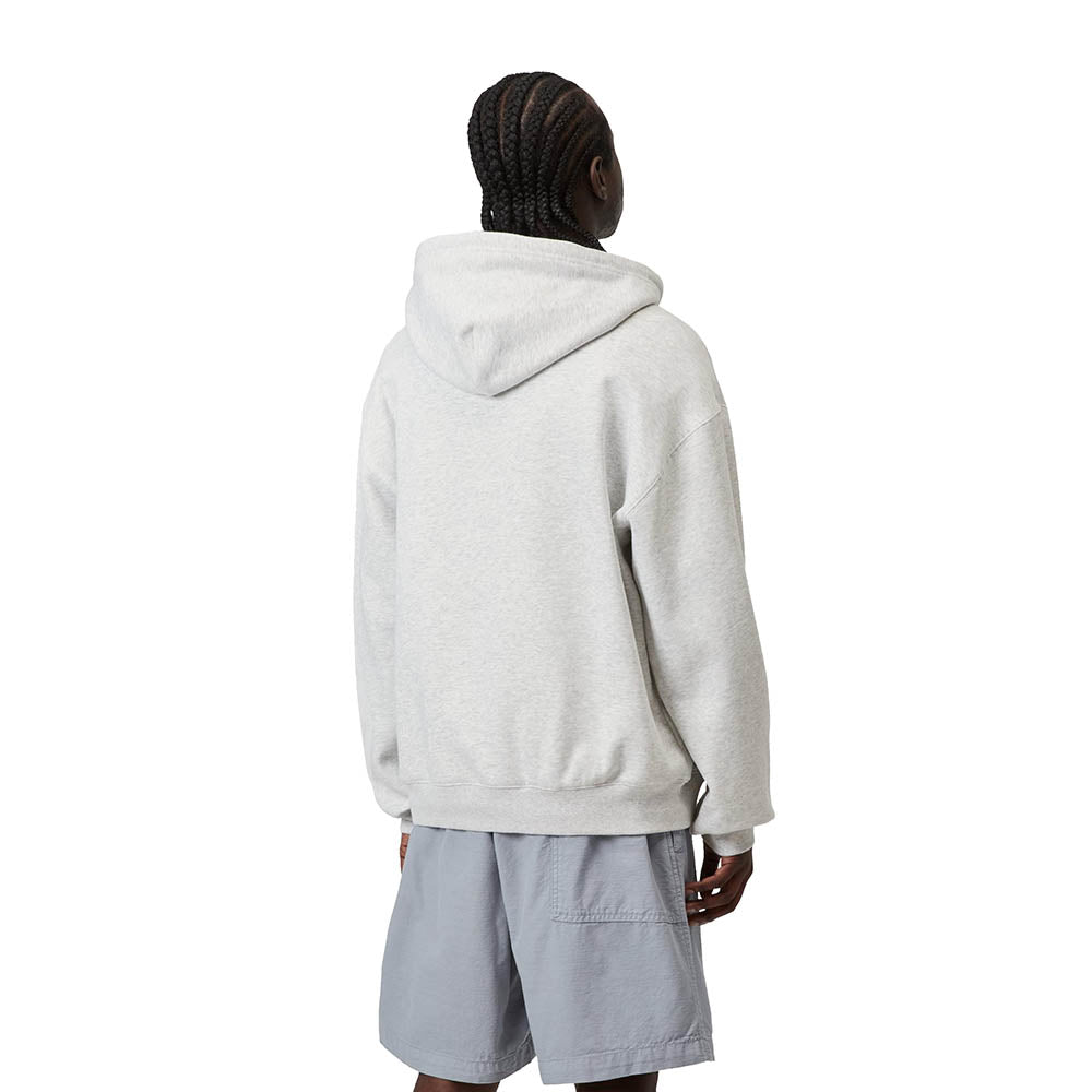 HOODED WIP LABEL SWEAT JACKET