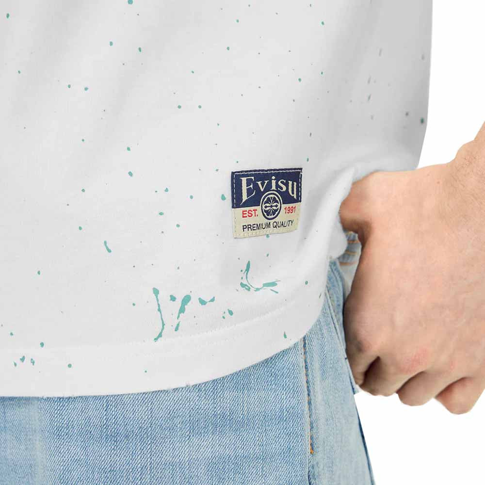 LOGO AND SEAGULL PRINT RELAX FIT T-SHIRT