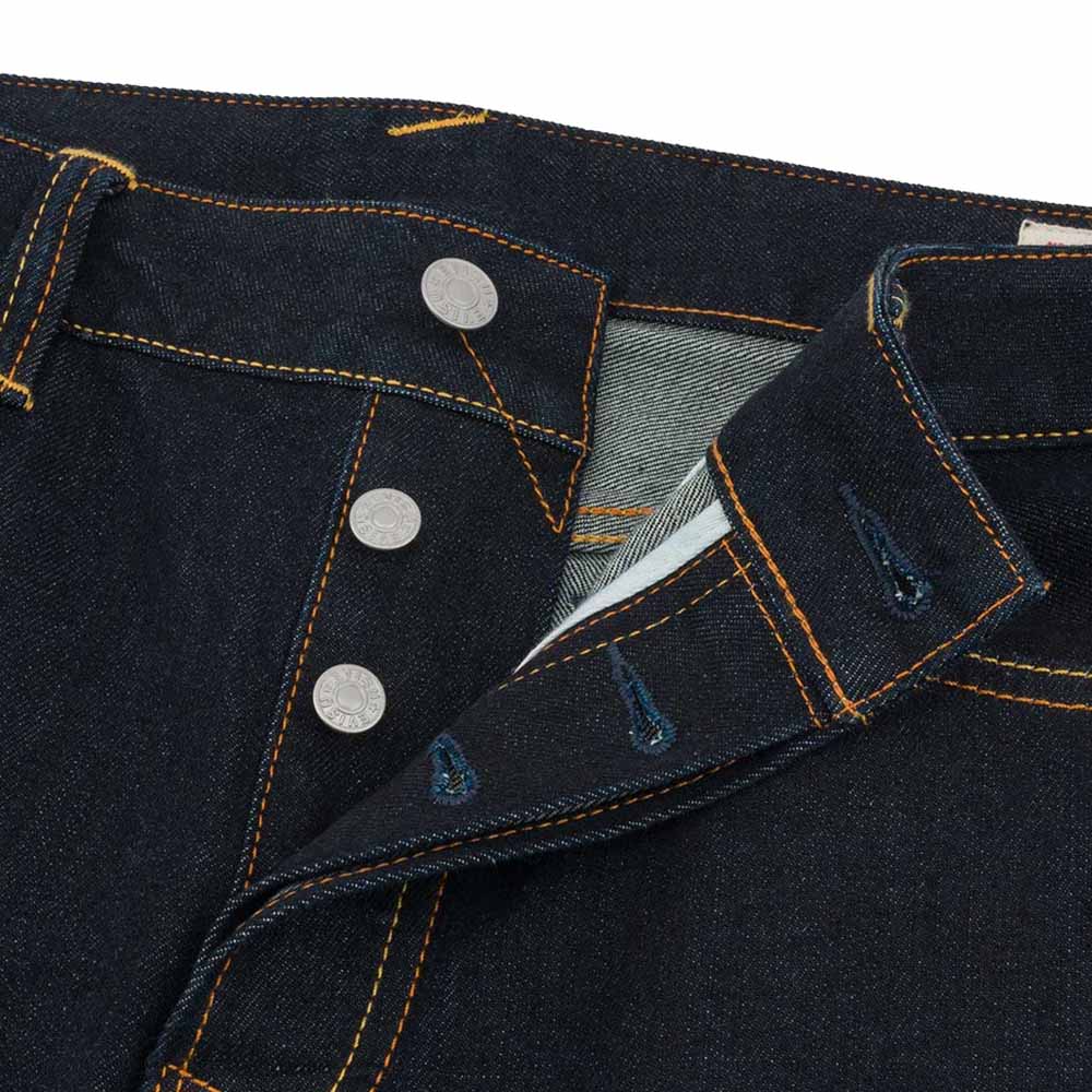 SEAGULL WITH KAMON PRINT POCKETS CARROT FIT JEANS #2017