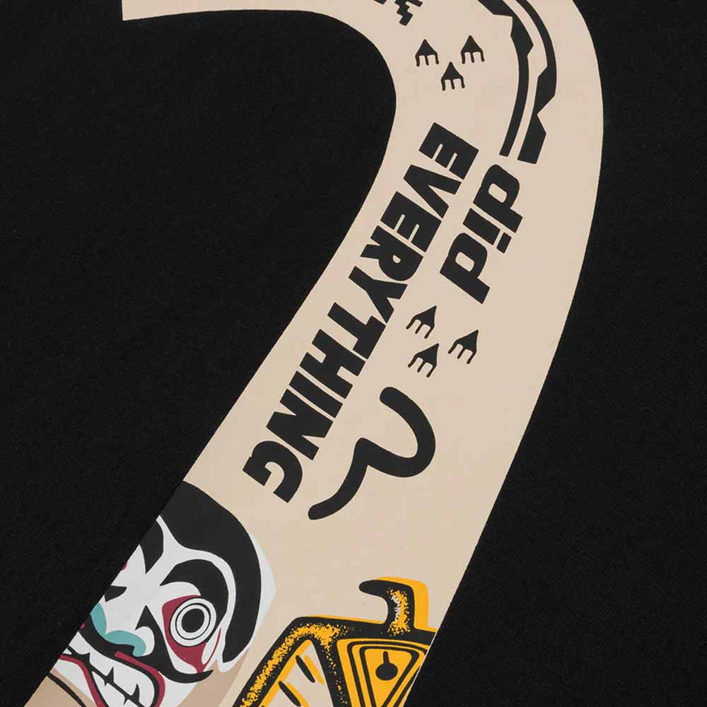 SLOGAN AND TOTEM DAICOCK PRINT RELAX FIT T-SHIRT