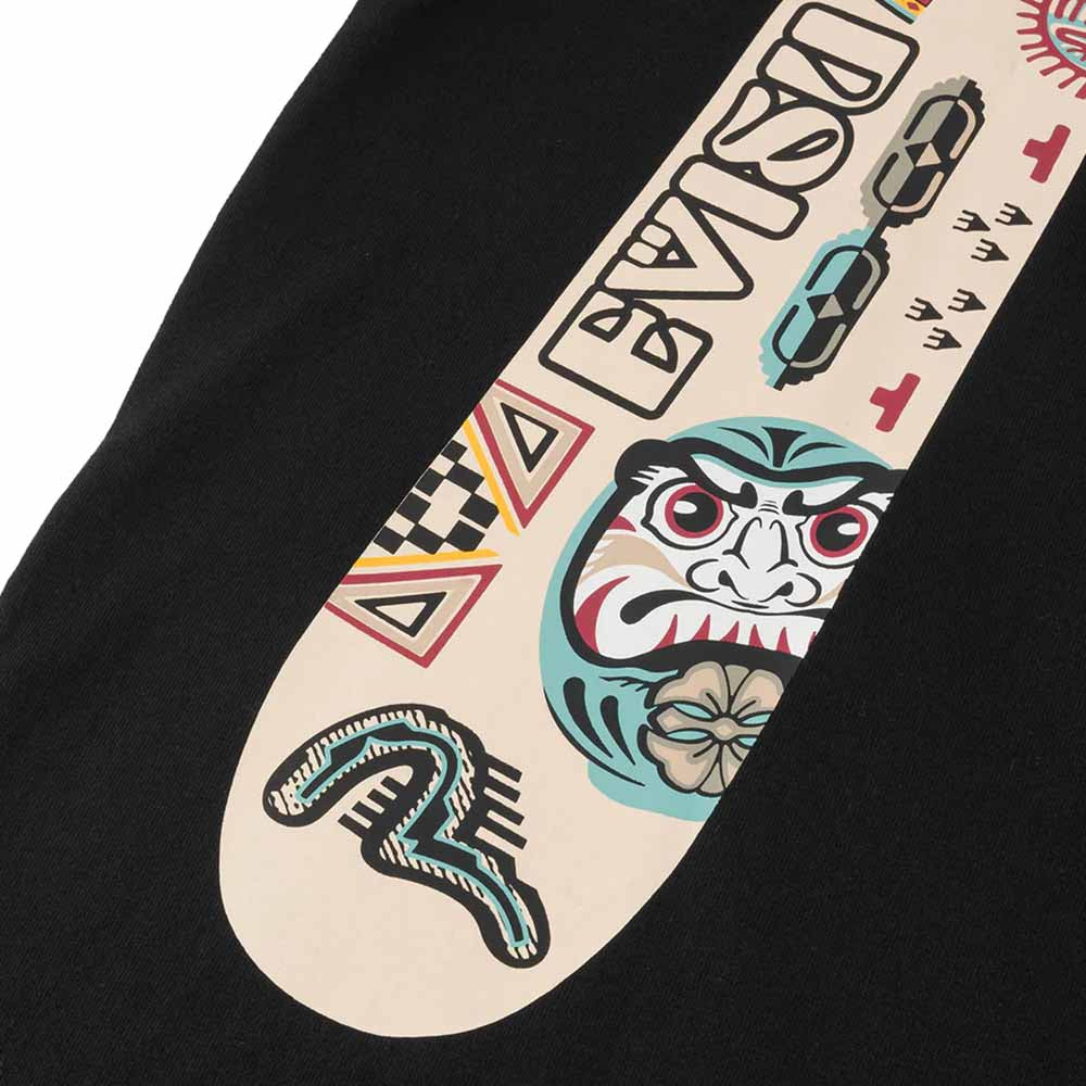 SLOGAN AND TOTEM DAICOCK PRINT RELAX FIT T-SHIRT