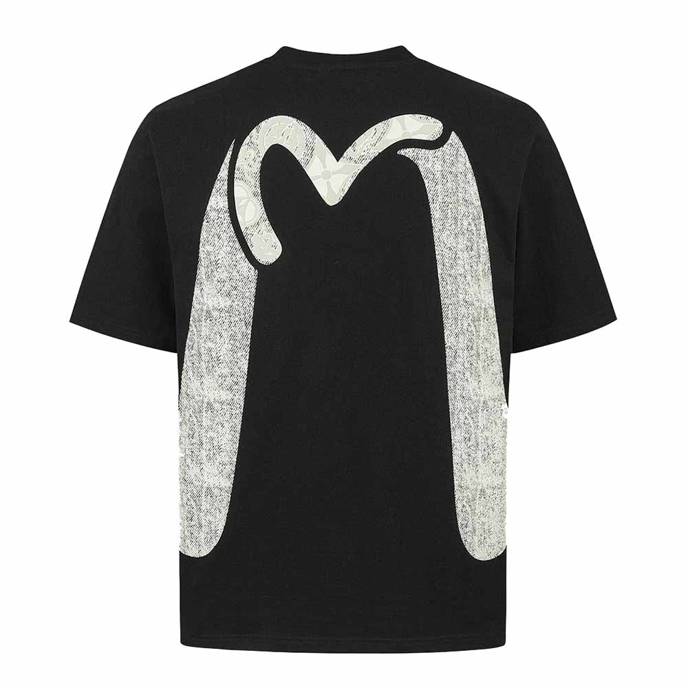 WEATHERED SEAGULL DAICOCK PRINT REGULAR FIT T-SHIRT