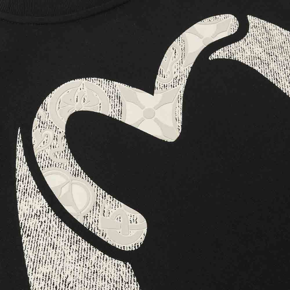 WEATHERED SEAGULL DAICOCK PRINT REGULAR FIT T-SHIRT