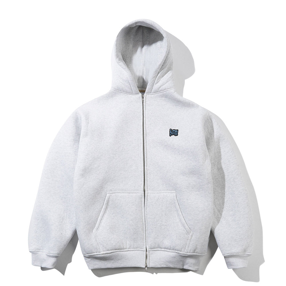 PILE LINED ZIP-THRU HOOD