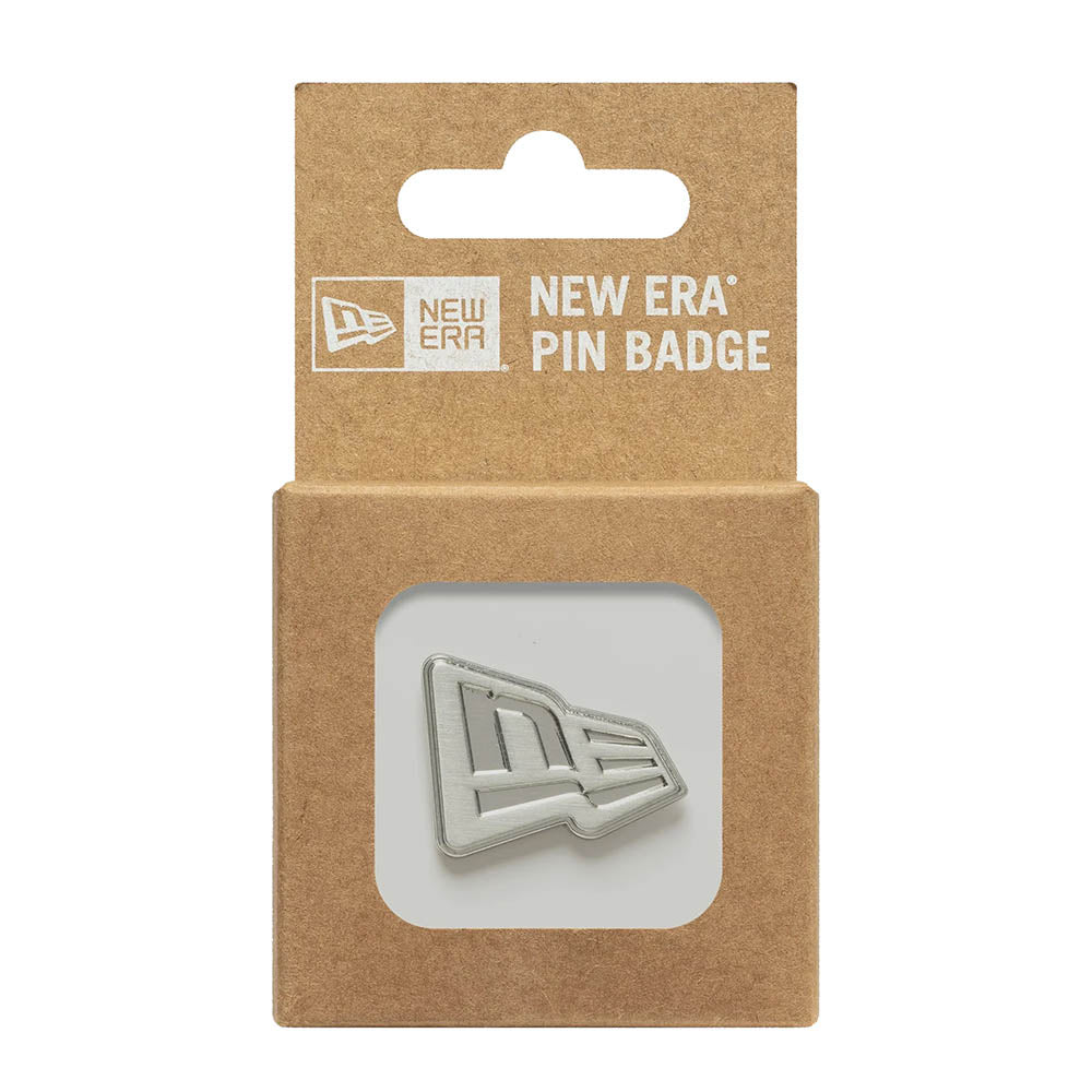 FLAG SILVER PIN BADGE