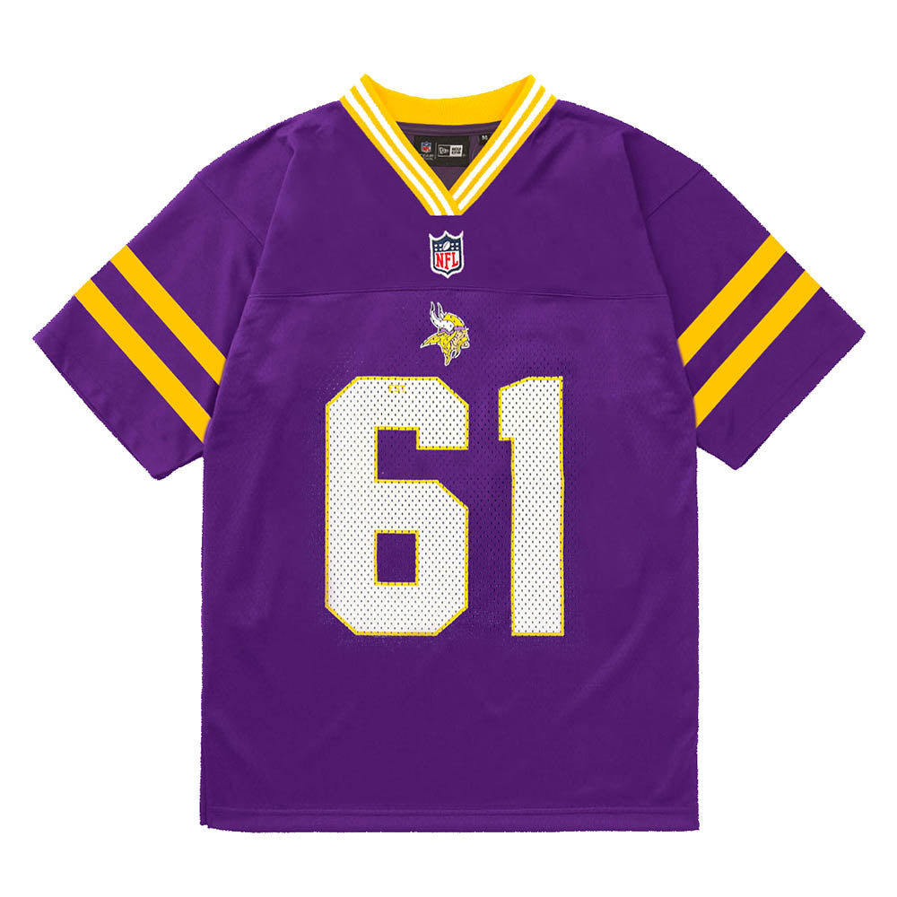MINNESOTA VIKINGS NFL MESH PURPLE MESH JERSEY