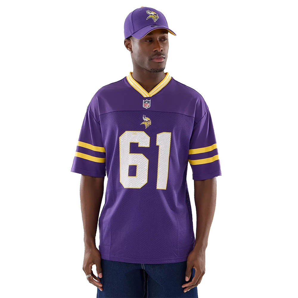 MINNESOTA VIKINGS NFL MESH PURPLE MESH JERSEY