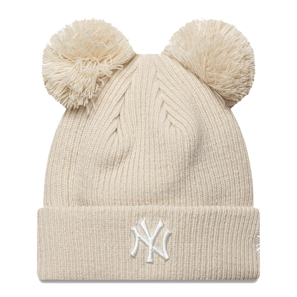 NEW YORK YANKEES MLB DOUBLE POM BEANIE