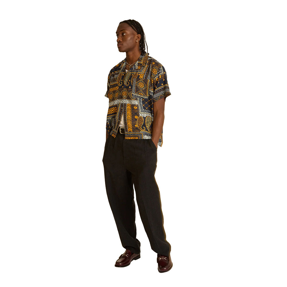 FUBAR LINEN PLEATED PANT