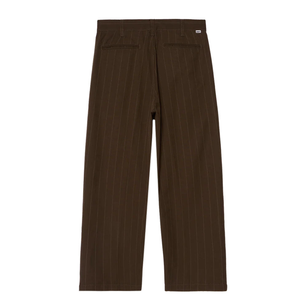 DEAN STRIPE PLEATED PANT