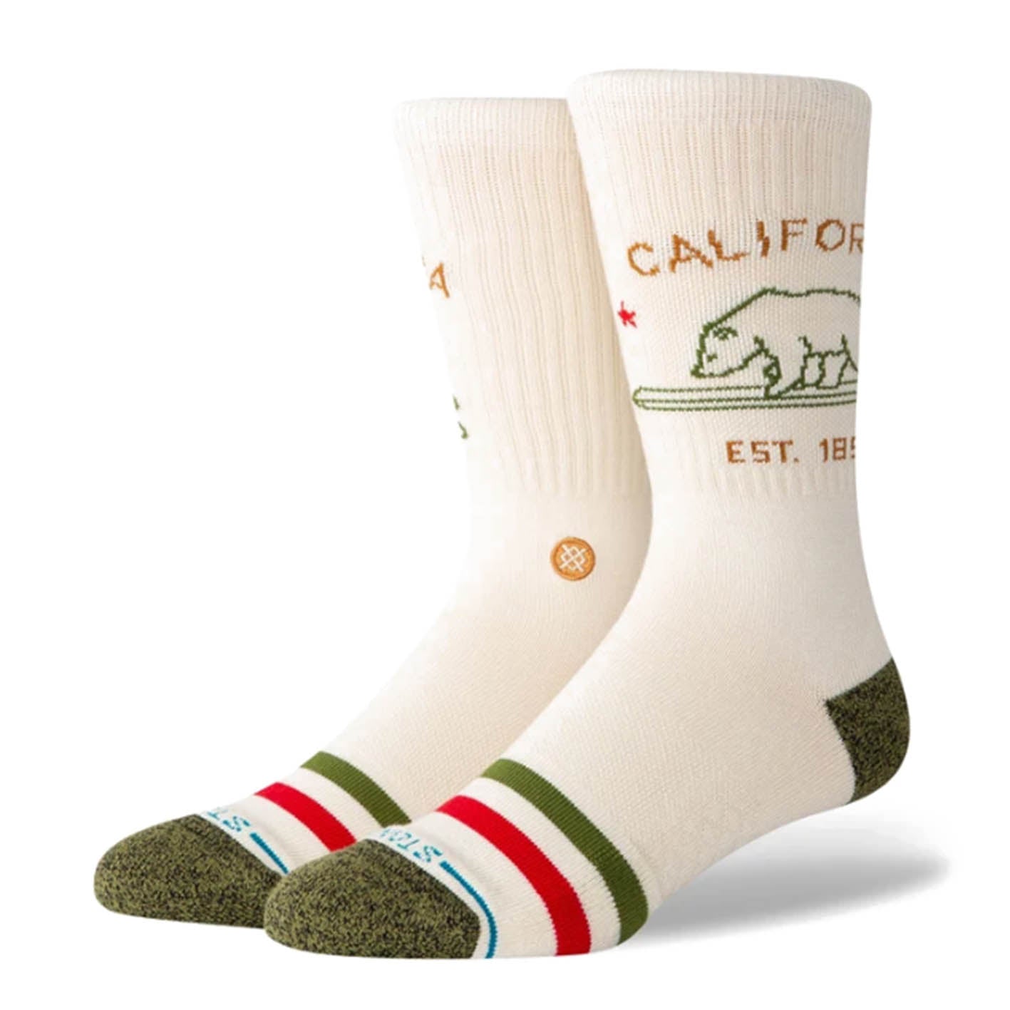 CALIFORNIA REPUBLIC 2 CREW SOCK