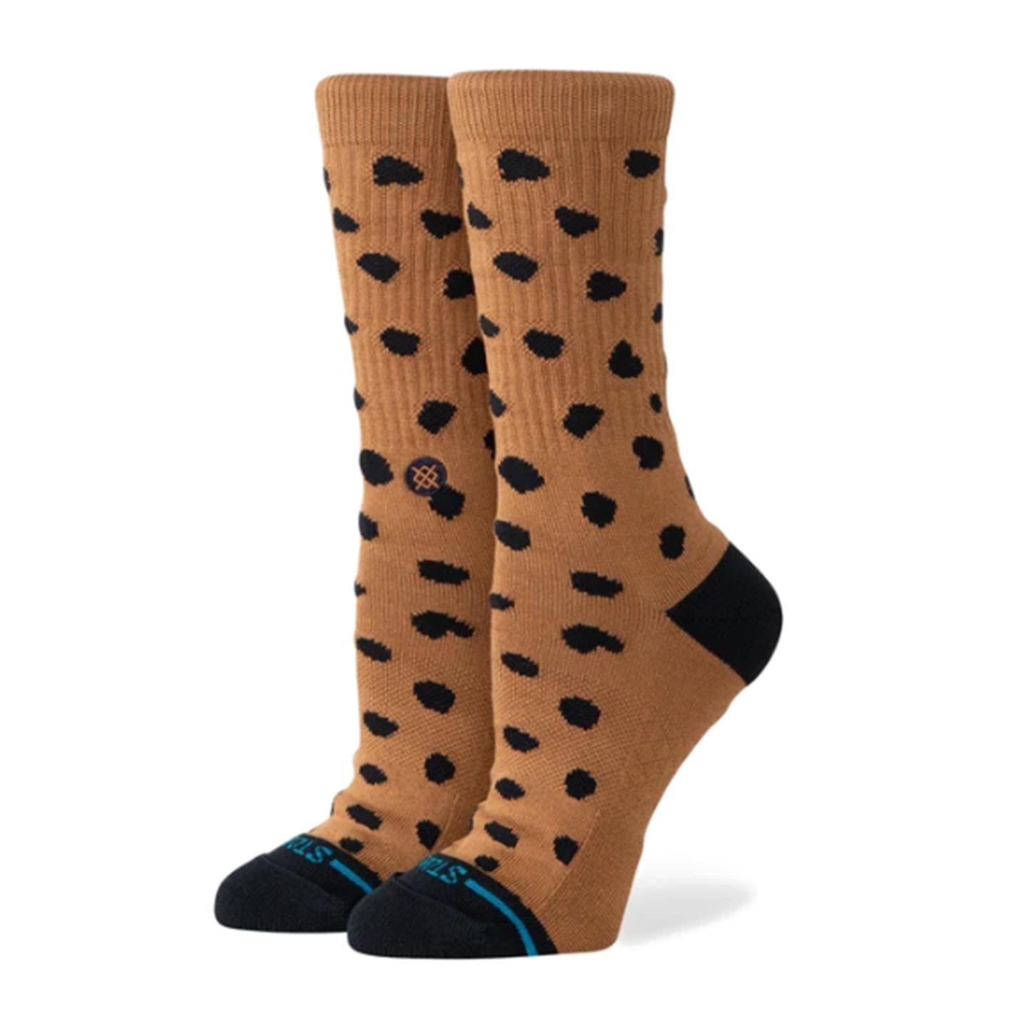 LEOPARD CREW SOCK
