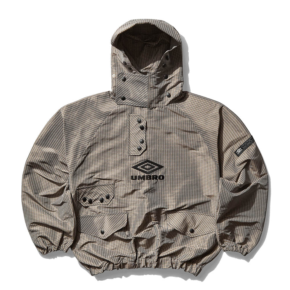 SMOCK CHECK ANORAK