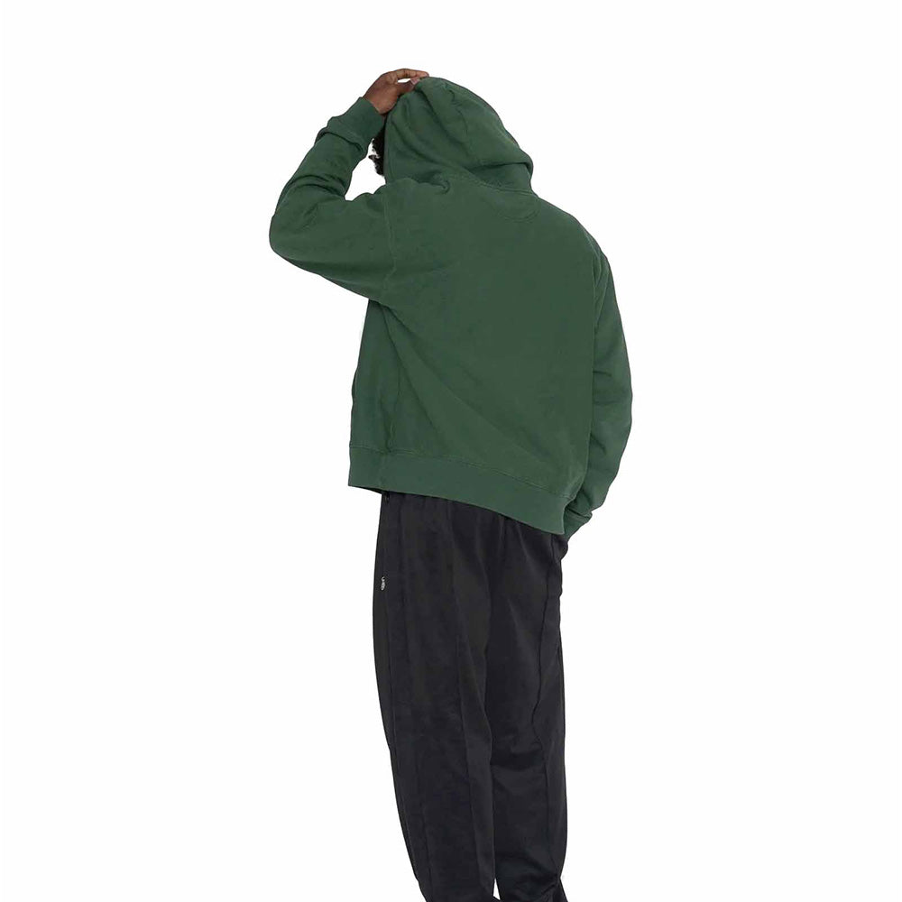 OVERDYED STOCK LOGO ZIP HOODIE