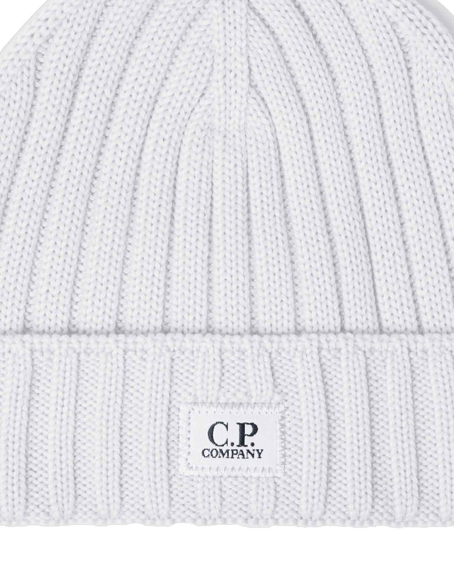 EXTRA FINE MERINO WOOL BEANIE LOGO