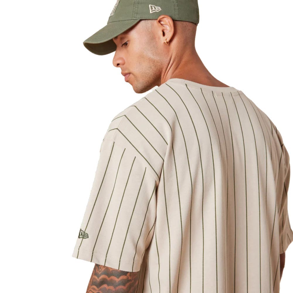 OVERSIZED PINSTRIPE TEE