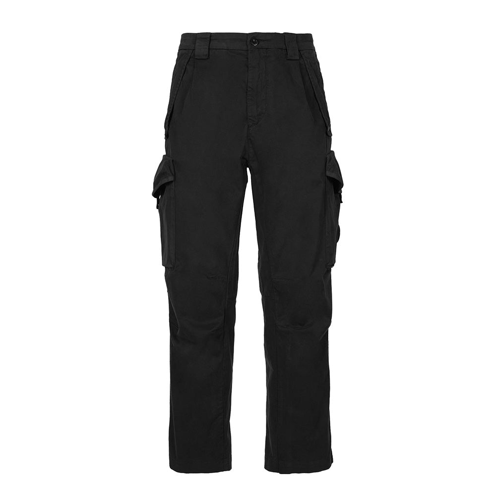 STRETCH SATEEN PANTS LOOSE FIT