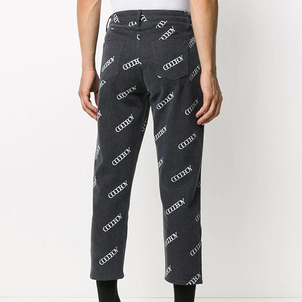 GOODBOY PRINTED DENIM PANTS
