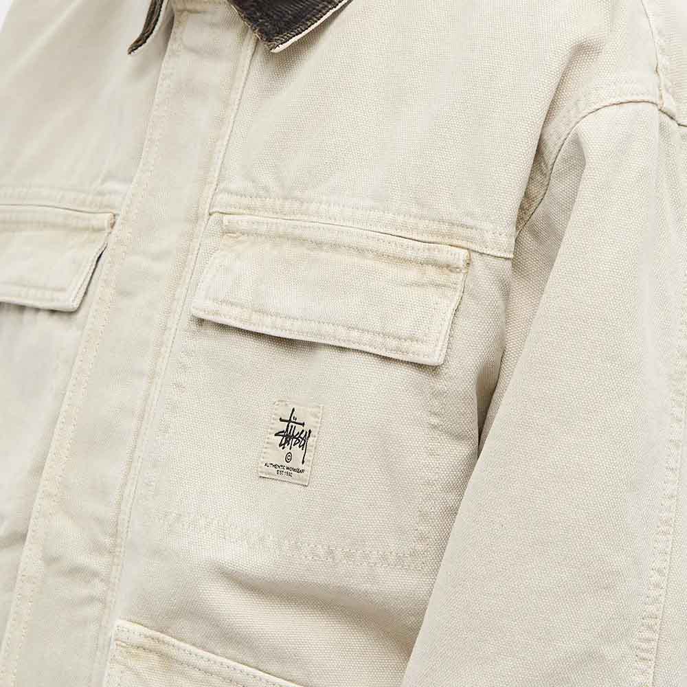WASHED CANVAS SHOP JACKET