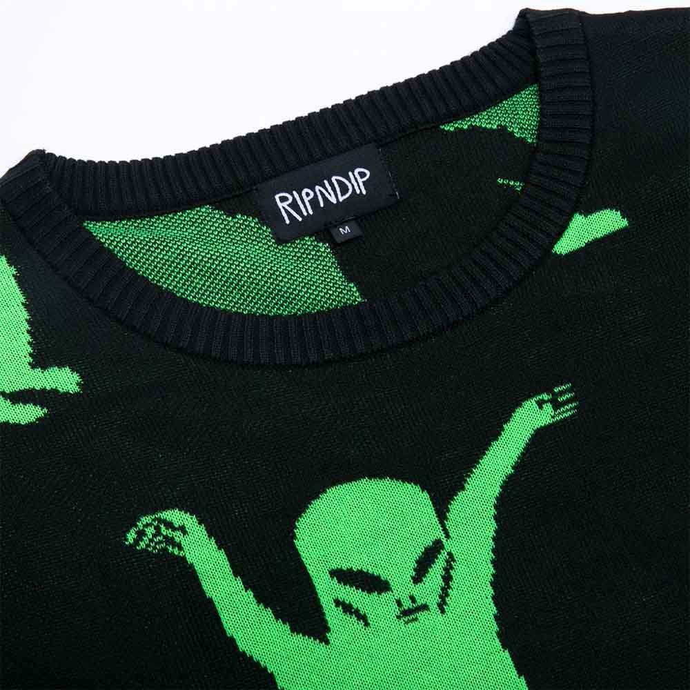 ALIEN DANCE PARTY KNIT SWEATER