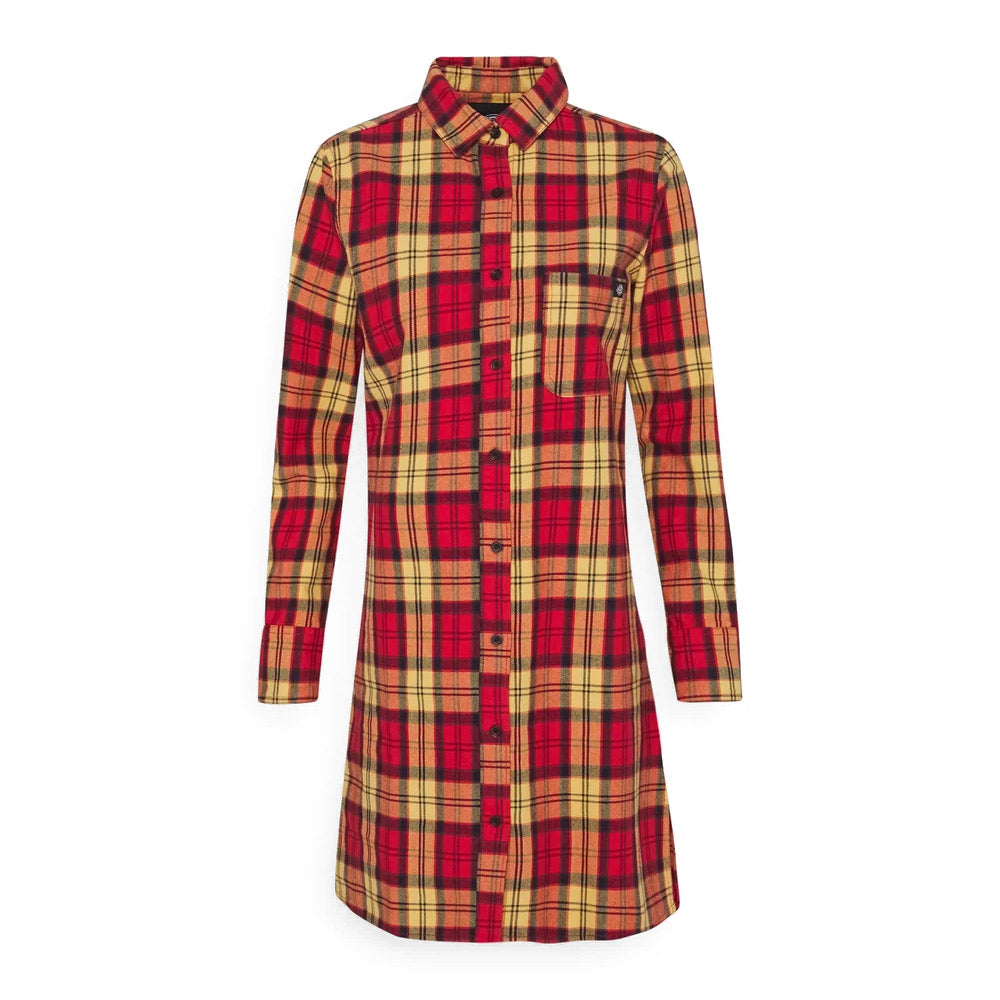 red dickies dress Dickies New iberia dress fiery red