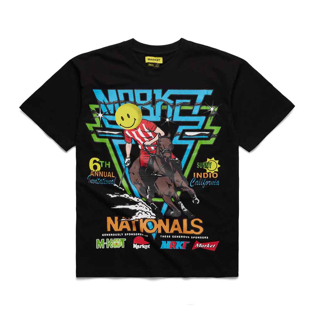 SMILEY POLO HORSERACE TEE