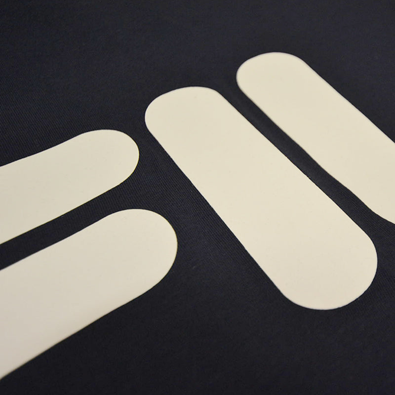 BARR CROPPED TEE - L, Blu