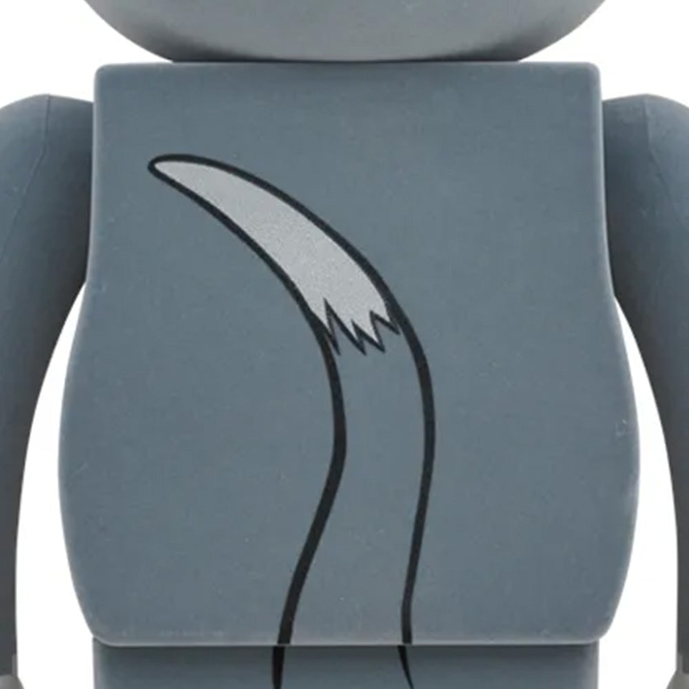 BEARBRICK 1000% TOM AND JERRY FLOCKED TOM