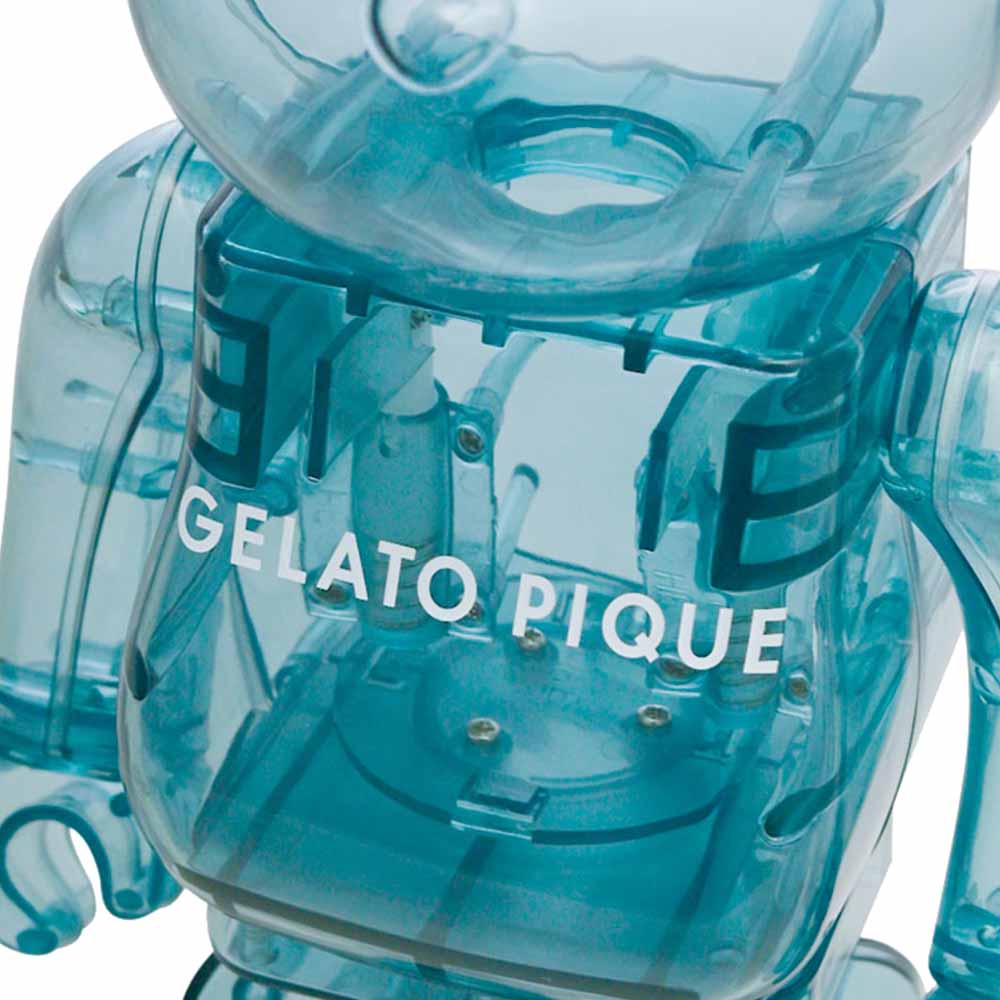 BEARBRICK 1000% ICE CREAM PIQUE PAJAMAS MINT WHITE