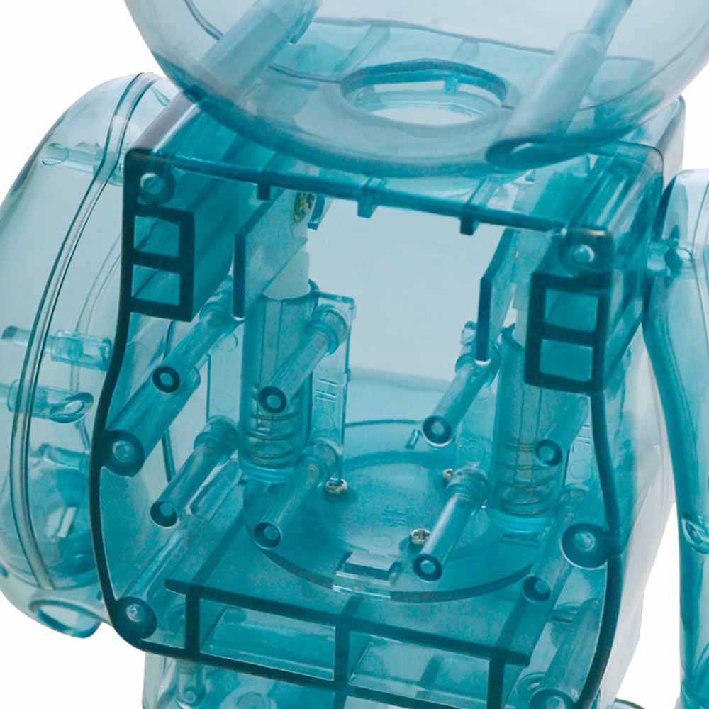 BEARBRICK 1000% ICE CREAM PIQUE PAJAMAS MINT WHITE