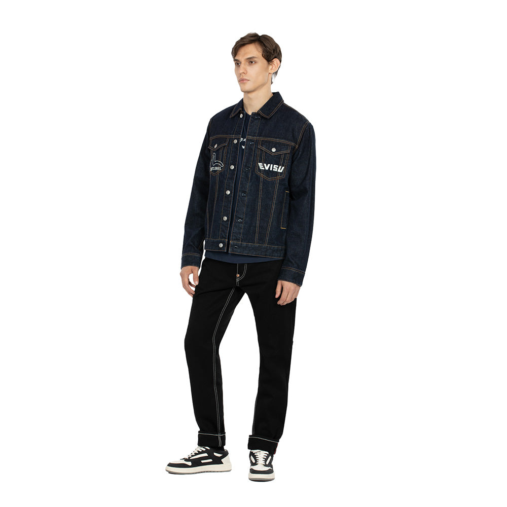 MONOGRAM DAICOCK REGULAR FIT DENIM JACKET