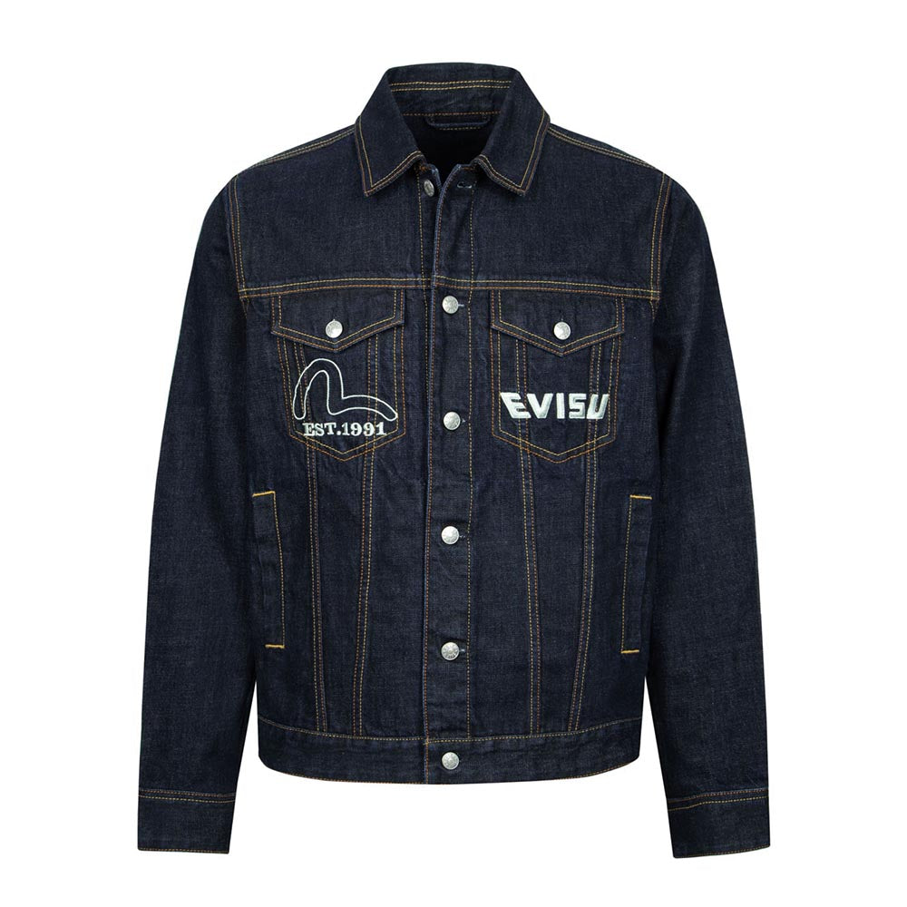 MONOGRAM DAICOCK REGULAR FIT DENIM JACKET