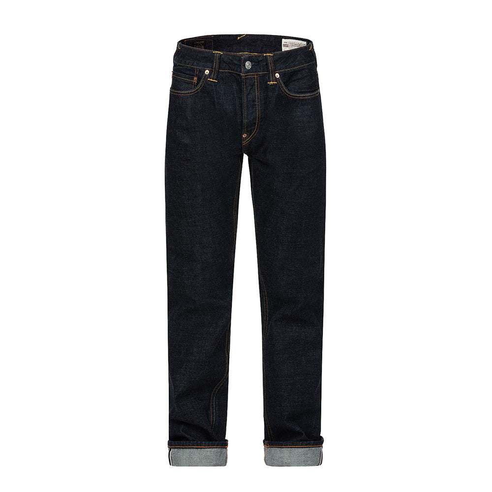 MONOGRAM DAICOCK DISCHARGED PRINT SLIM FIT JEANS #2010