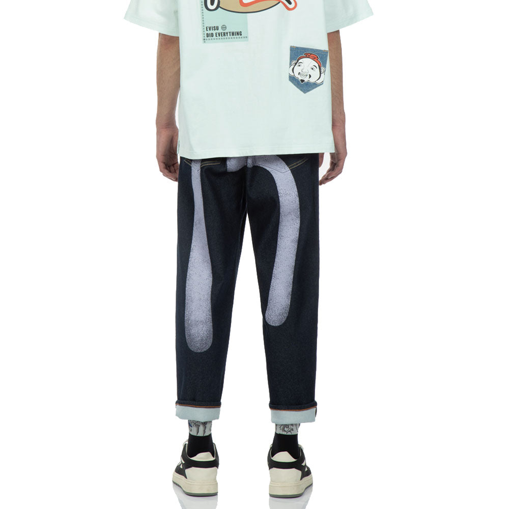 SEAGULL DAICOCK PRINT JEANS