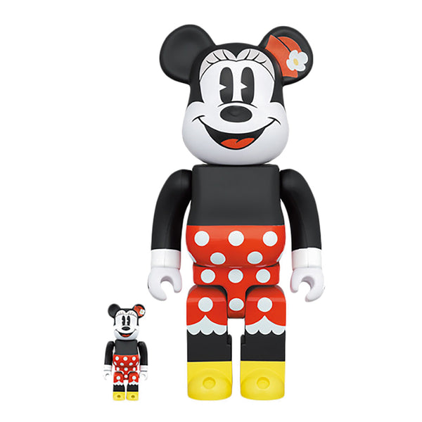 BEARBRICK 400% MINNIE MOUSE 2-PACK