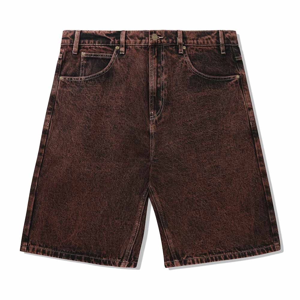 APPLIQUE DENIM SHORTS