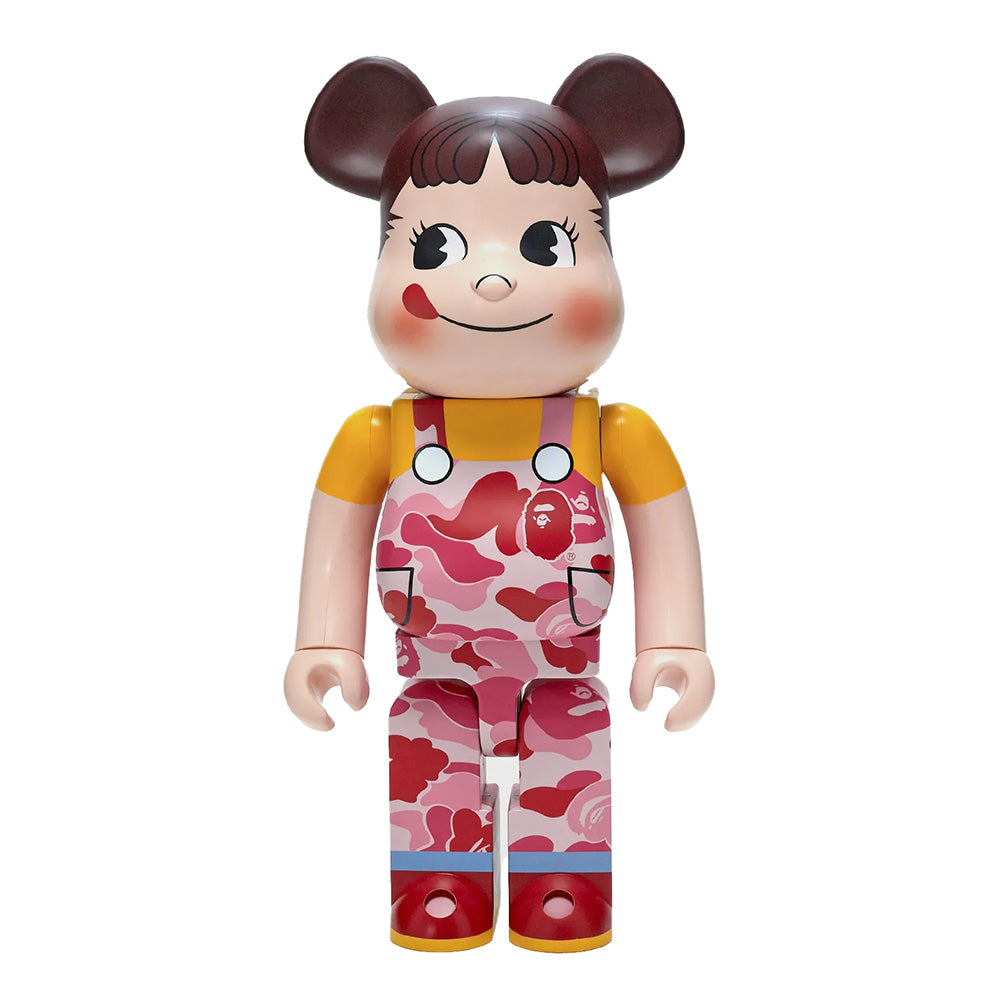 BEARBRICK 1000% BAPE X PEKO-CHAN PINK