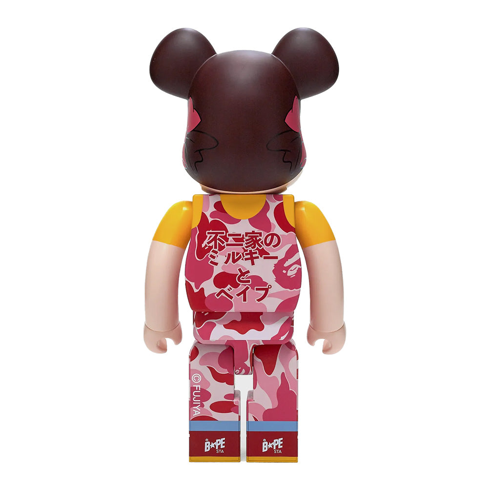 BEARBRICK 1000% BAPE X PEKO-CHAN PINK