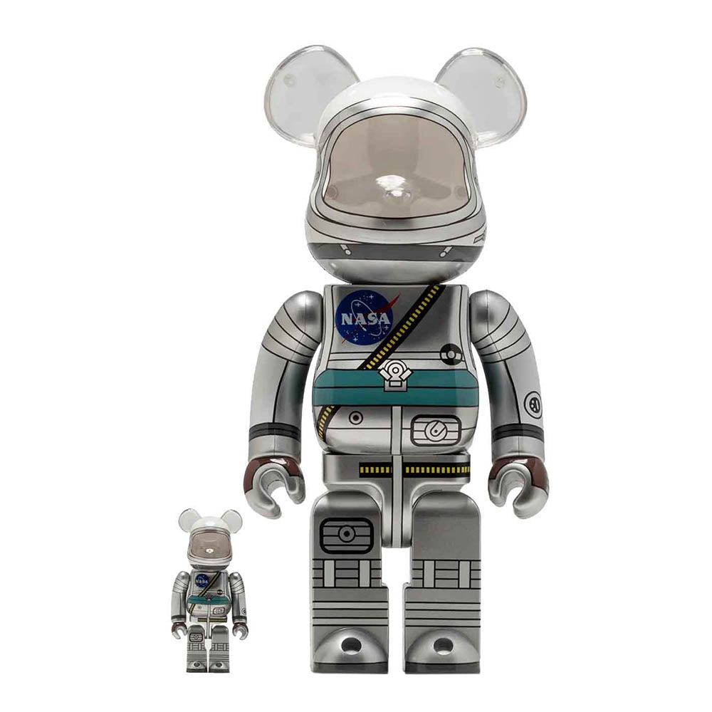 BEARBRICK 400% PROJECT MERCURY ASTRONAUT 2-PACK